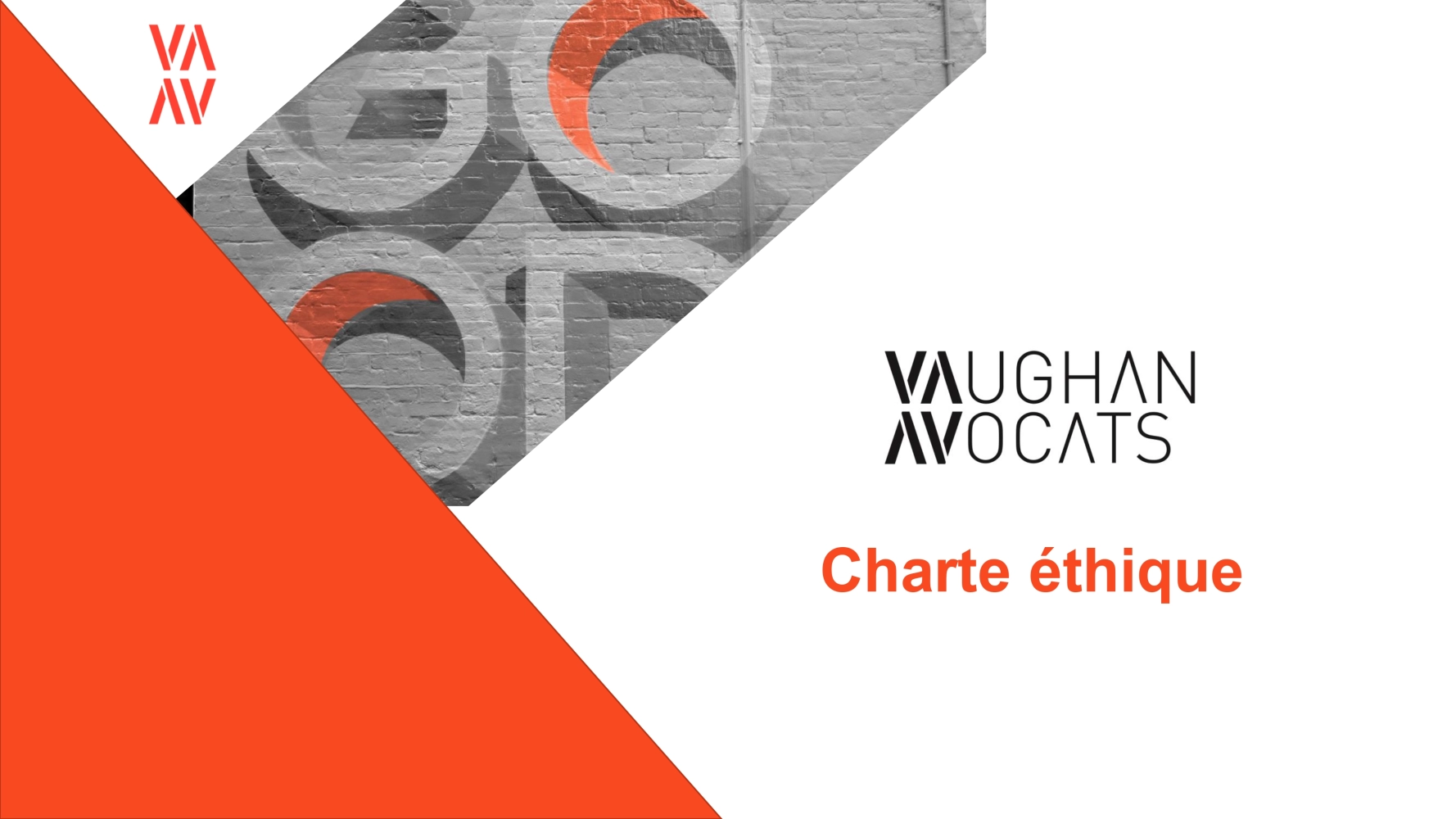 Charte Ethique VAUGHAN AVOCATS 