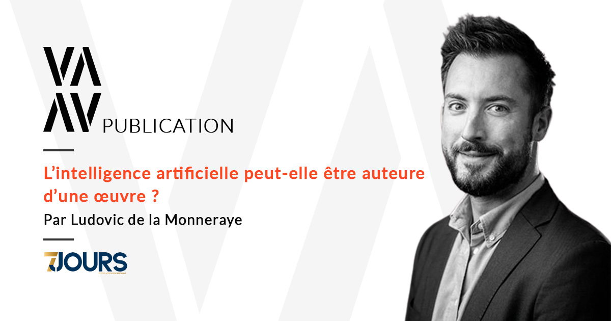 L’intelligence artificielle peut-elle être auteure d’une œuvre ?